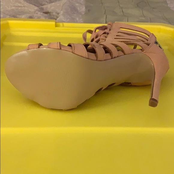 Steve Madden Fantasize Caged Leather Cut Out Boots - Picture 8 of 8